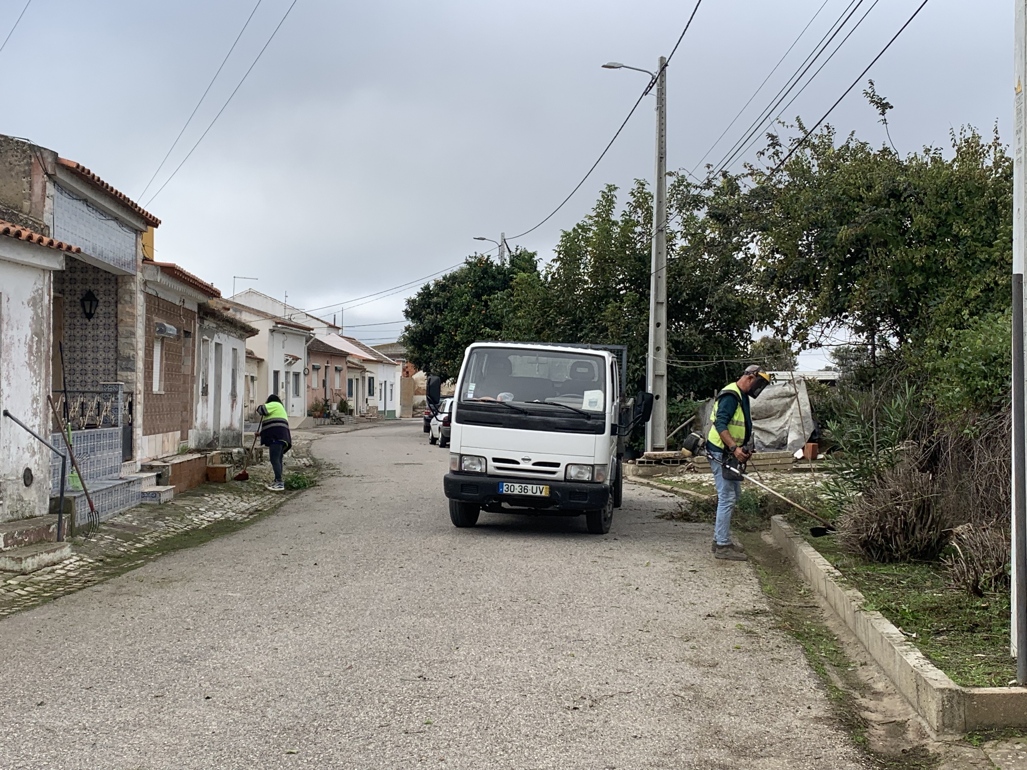 Notícia Trabalhos de limpeza no Reguengo