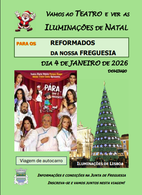 Imagem Vamos ao Teatro e ver as Iluminações de Natal!